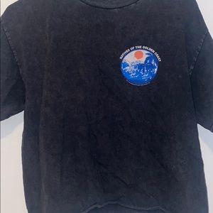 brandy melville crop tee